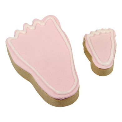 Πατουσάκια Μωρού σετ 2 μεταλλικών κουπάτ για μπισκότα της PME