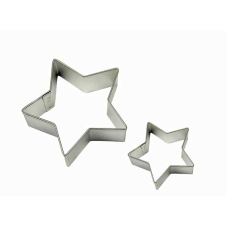 Stars Cookie & Cake Cutter Set of 2