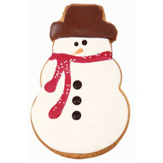 Χιονάνθρωποι σετ 2 μεταλλικών κουπάτ για μπισκότα της PME