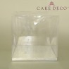 Clear Cube Box 20cm suitable for Xmas gingerbread house