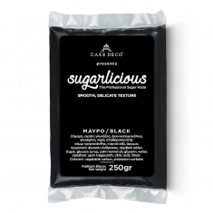 Sugarlicious Sugar Paste ready to Roll Black 250gr.