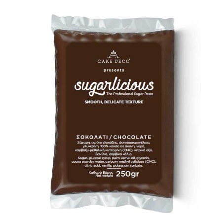 Ζαχαρόπαστα Sugarlicious Σοκολατί 250γρ