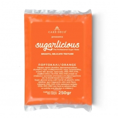 Ζαχαρόπαστα Sugarlicious Πορτοκαλί 250γρ