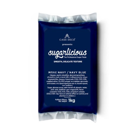 Sugarlicious Sugar Paste ready to Roll Navy Blue 1kg.