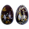 Καλούπι Αυγών Σοκολάτας με εκτύπωση σε μεταλλικό χρυσό και γαλάζιο  χρώμα 10 φύλλα