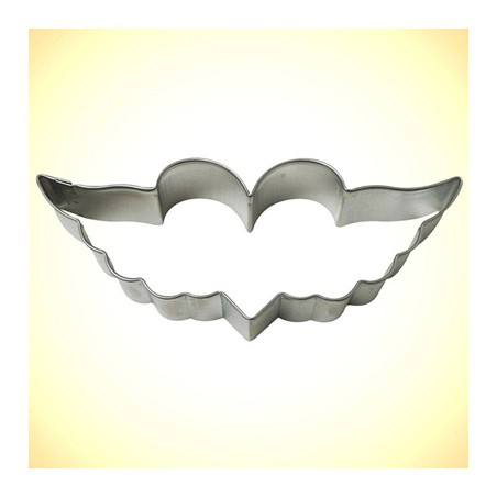 Heart with Wings Cookie Cutter 4.75 (12cm)