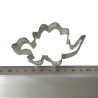 Stegosaurus Inox Cookie Cutter 10x5,5cm.