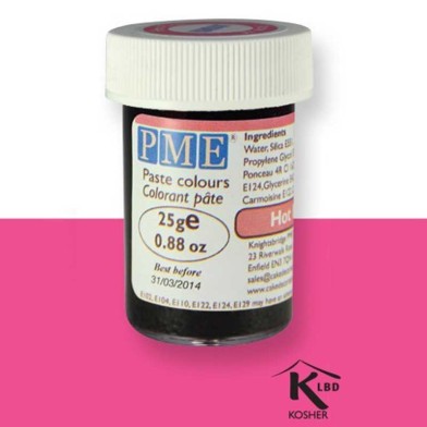Χρώμα Πάστας της PME - Έντονο Ροζ - Φούξια