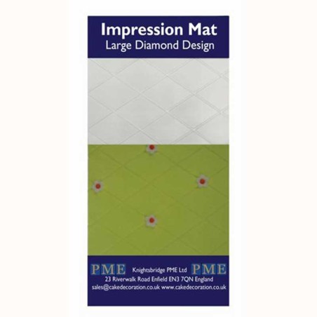 Large Diamond Design Impression Mat