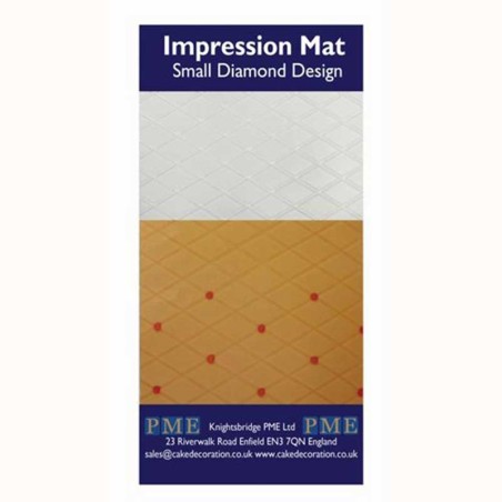 Small Diamond Design Impression Mat