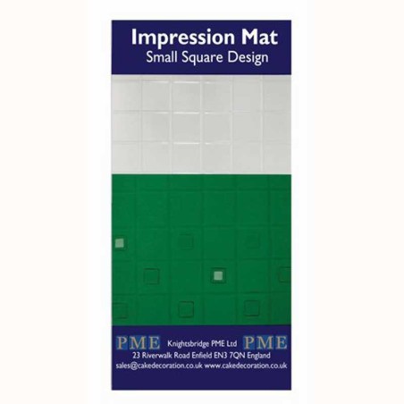 Small Square Design Impression Mat