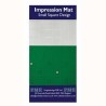 Small Square Design Impression Mat