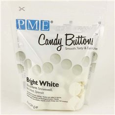 PME Candy Buttons - 'Εξτρα Λευκό Βανίλια (10oz.- 283,5γρ.)