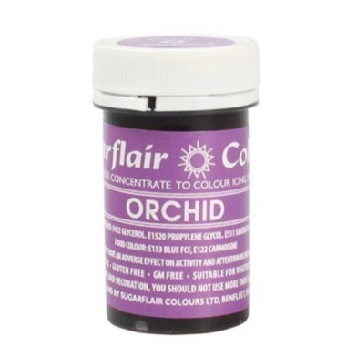 Orchid Lilac Sugarflair Spectral Concentrated Paste Colour 25g