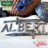 Iron Alphabet Silicone Mould by Katy Sue