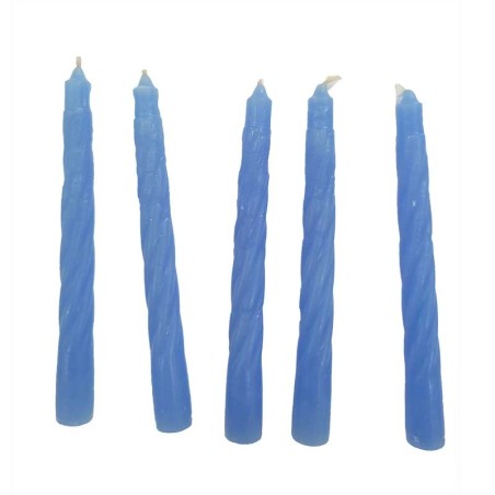 Μπλε Κεράκια γενεθλίων (100τεμ)