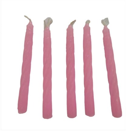 Pink Birthday Candles (100pcs)
