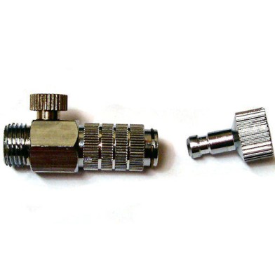 Quick connector with pressure regulator  connection 1/8