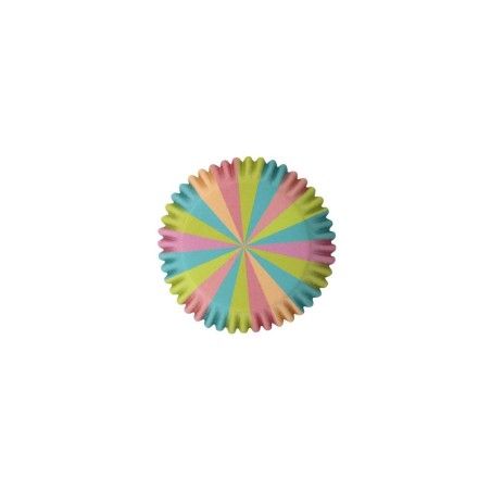 Χρώματα του Μονόκερου -Αντικολλητικά καραμελόχαρτα αλουμινίου της PME 30τεμ.