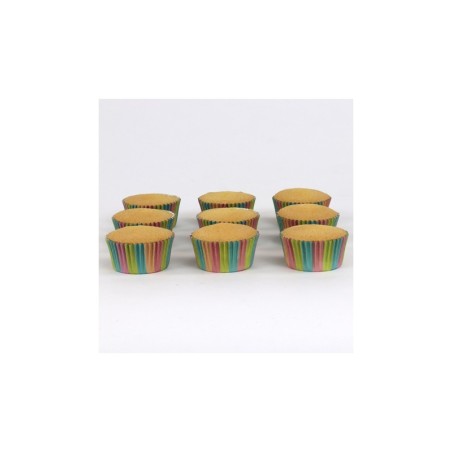 Cupcake Cases Foil Lined - Unicorn Colours Pk/30