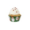 PME Christmas Santa Foil Cupcake Cases Pk/30