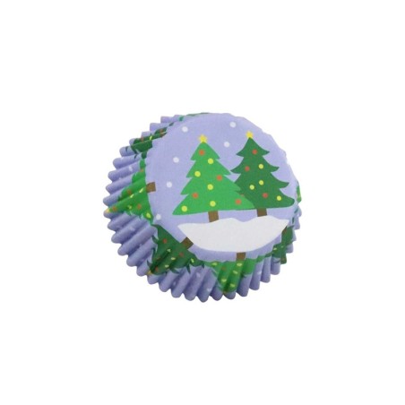 Χριστουγεννιάτικα Δέντρα - Αντικολλητικά Καραμελόχαρτα αλουμινίου της PME 30τεμ.