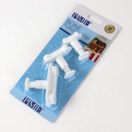 Dog Bone plunger cutters set of 3 by PME
