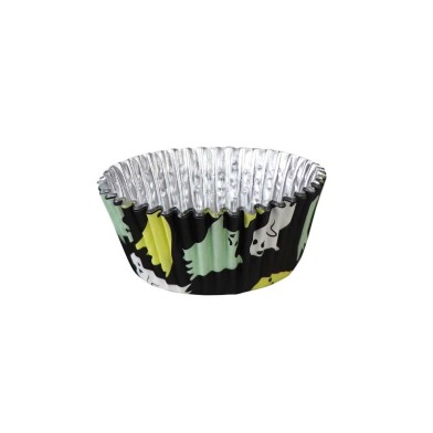 Halloween Ghoulish Ghost Foil Cupcake Cases by PME Pk/30