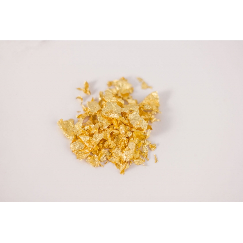 Edible Gold Flakes 125Mg Shaker 23kts.