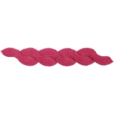 Πλέξη Κοτσίδα - Καλούπι μπορντούρας της Marvelous Molds - Braided Knit Border Mold