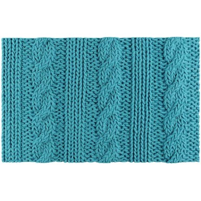 Ραβδωτή & Στριφτή Πλέξη - Καλούπι της Marvelous Molds - Rib & Cable Knit Simpress