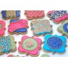 Fancy Rectangle Plaque Cookie Cutter 4 in