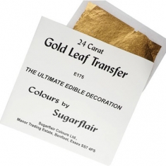Βρώσιμο Χρυσό Φύλλο 24κ της Sugarflair