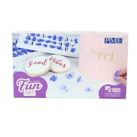 Pme Fun Fonts - Collection 1 - Alphabet Stamping Set