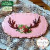Small Antlers Silicone Mould by Katy Sue
