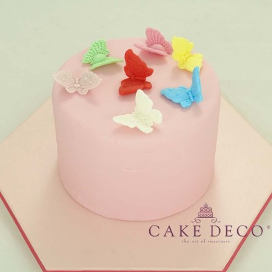 Cake Deco Butterflies in various colors (10pcs)