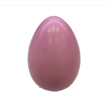 Pink 300g Easter Egg made with White Belcolade Chocolate with Strawberry  Aroma.