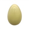 Yellow 300g Easter Egg made with White Belcolade Chocolate with Lemon Aroma.