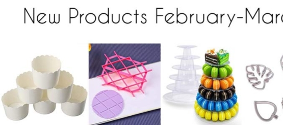 New Cake Decoration & Presentation Products February 2025