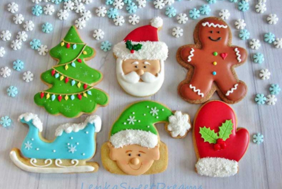 Σεμινάριο Διακόσμησης Μπισκότων με Γλάσο με Χριστουγεννιάτικα Θέματα