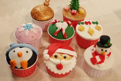 Σεμινάριο Διακόσμησης για Χριστουγεννιάτικα Cupcakes