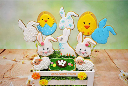 Easter designs Icing Cookies Decoration Seminar
