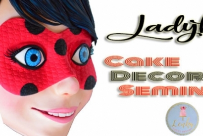 Σεμινάριο διακόσμησης τούρτας με νέα τεχνική σε 3D σχέδιο Ladybug