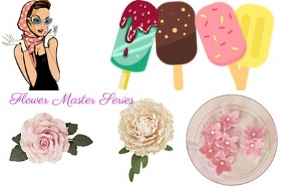 Make the most Delicious Ice Cream and the most elegant Sugar Flowers
