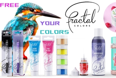 Fractal Colors ~ Νέα Συνεργασία σε Βρώσιμα & Craft Χρώματα